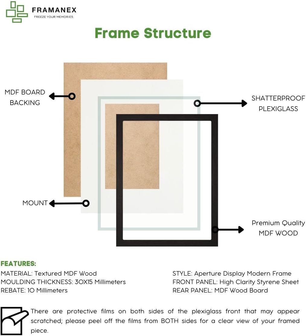 Frames With Mount Black Frame