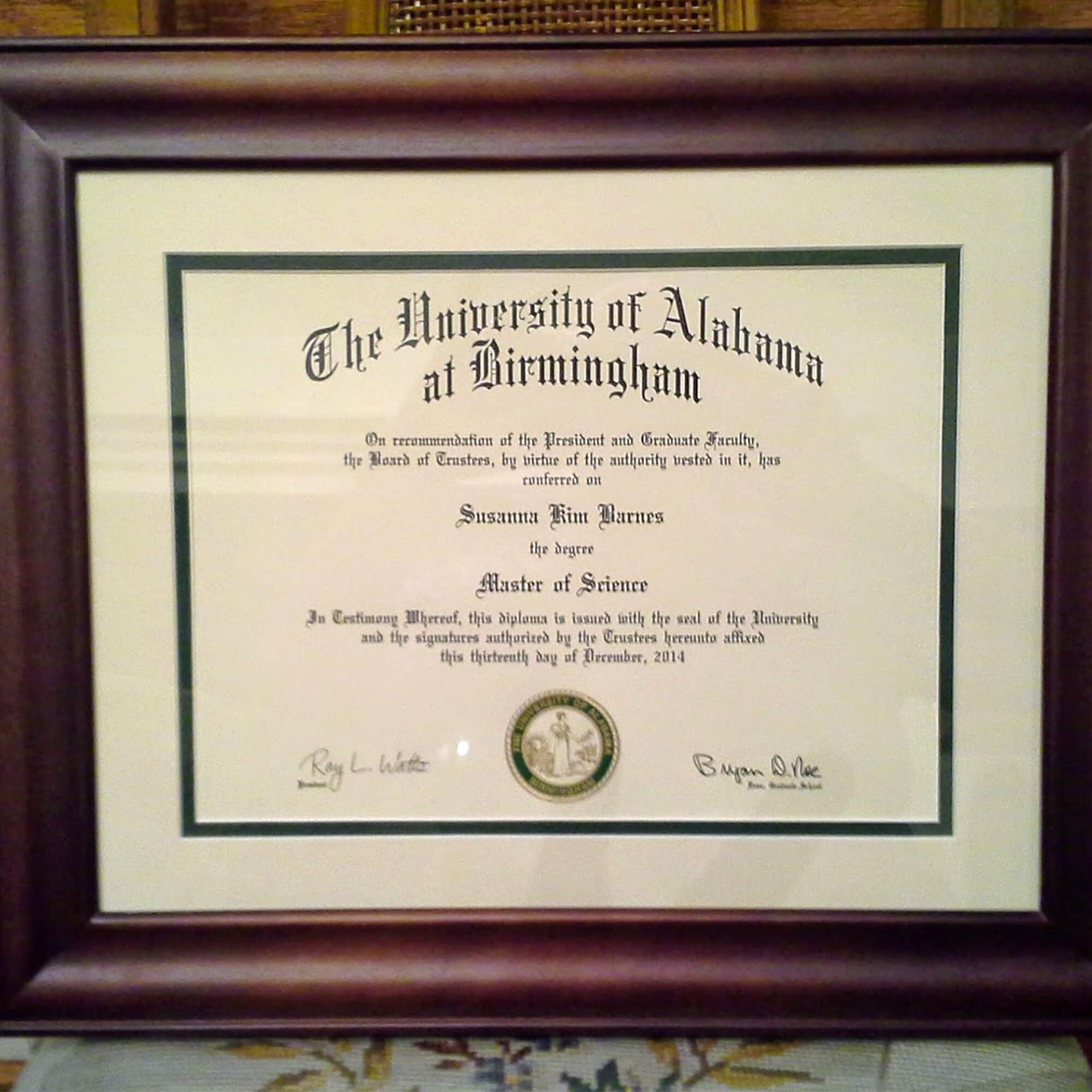 Frames For Diploma And Certificate