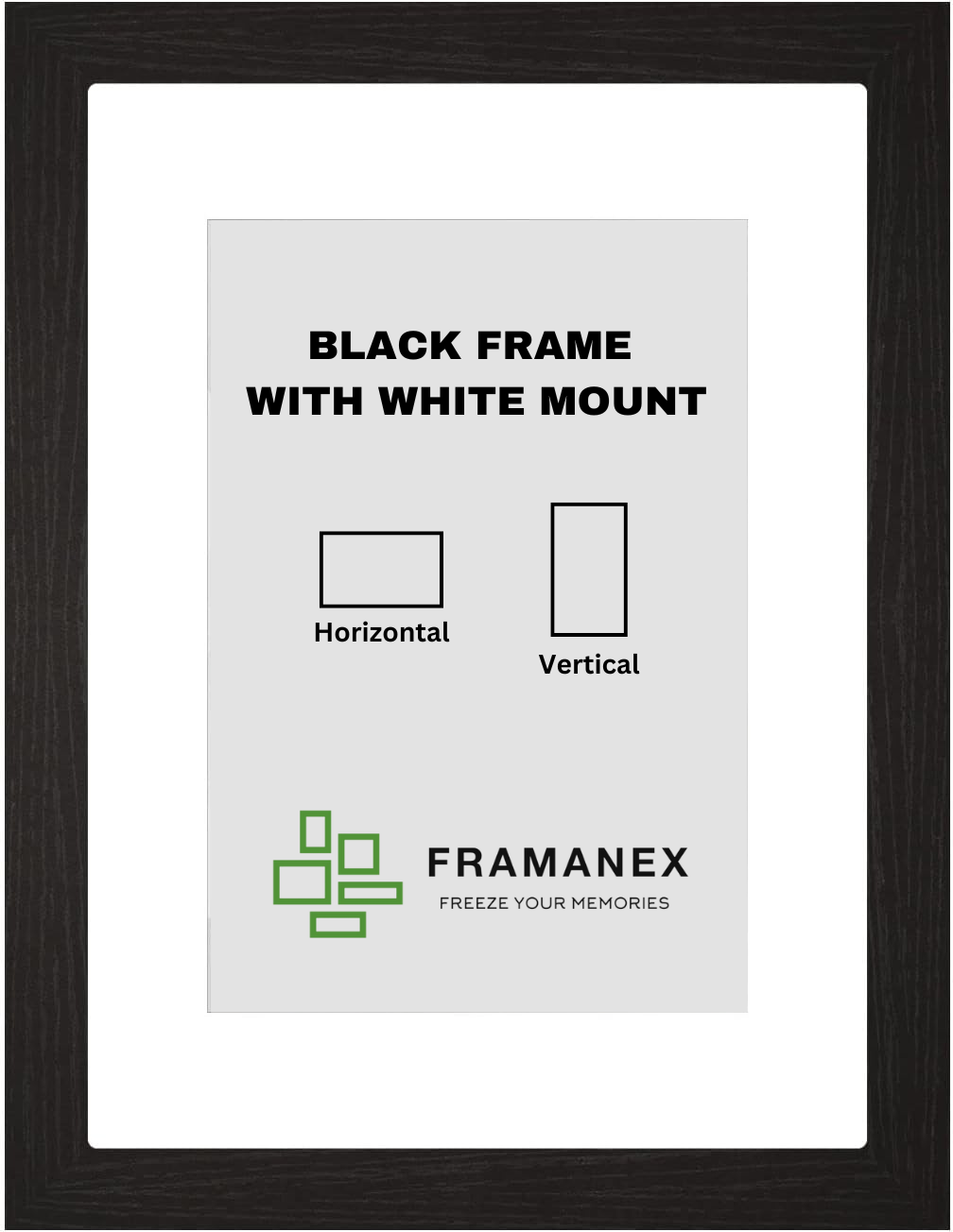 Frames With Mount Black Frame