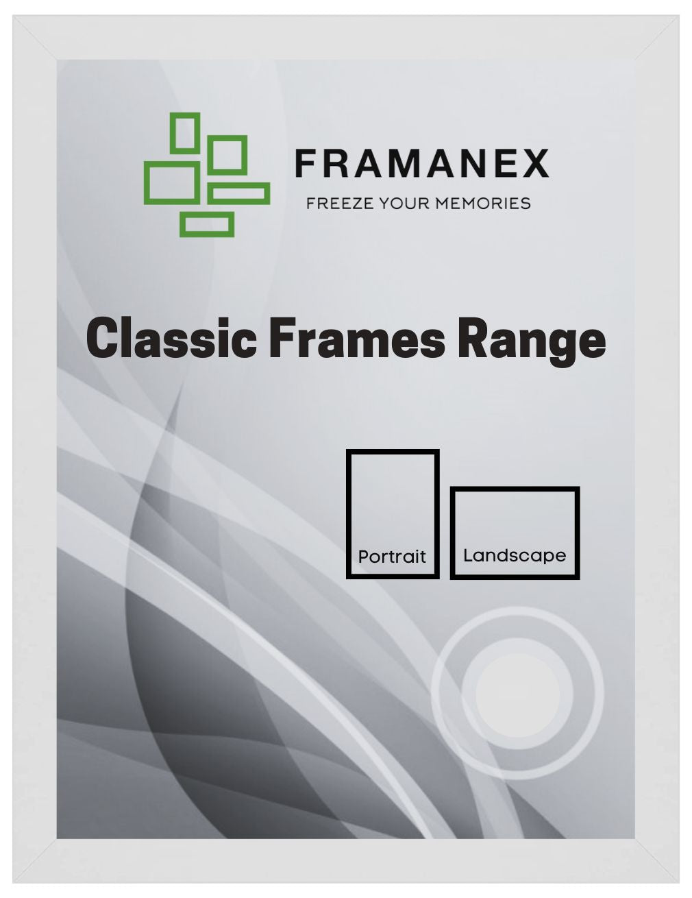 Classic Range Picture Poster White Frame